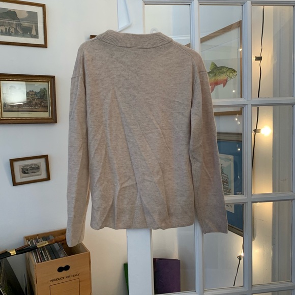 NWT Muji Mock Neck Yak Wool Sweater - Size S - Picture 3 of 11